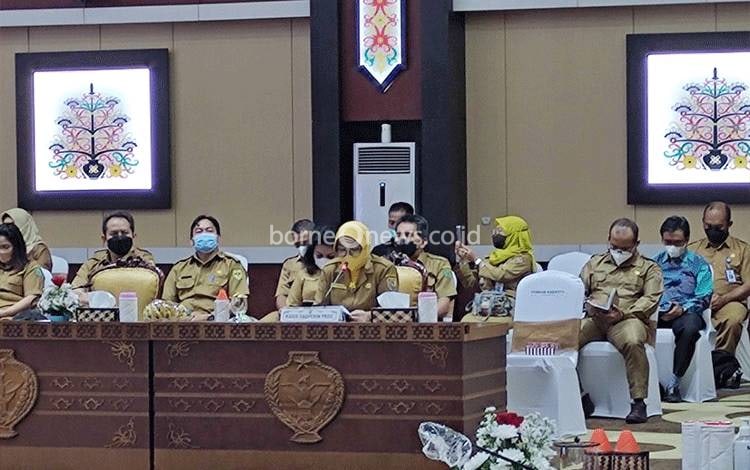 Pemprov Kalteng Gelar Rakor Perdagangan Jelang Ramadan 1443H
