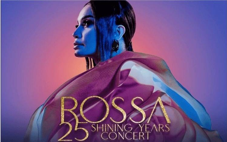 Rossa Gelar Konser 25 Tahun Berkarya di 4 Kota