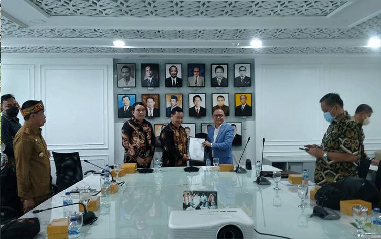 Pemkab Kotim Sambangi DPR RI Usulkan Program Rp 3 Miliar