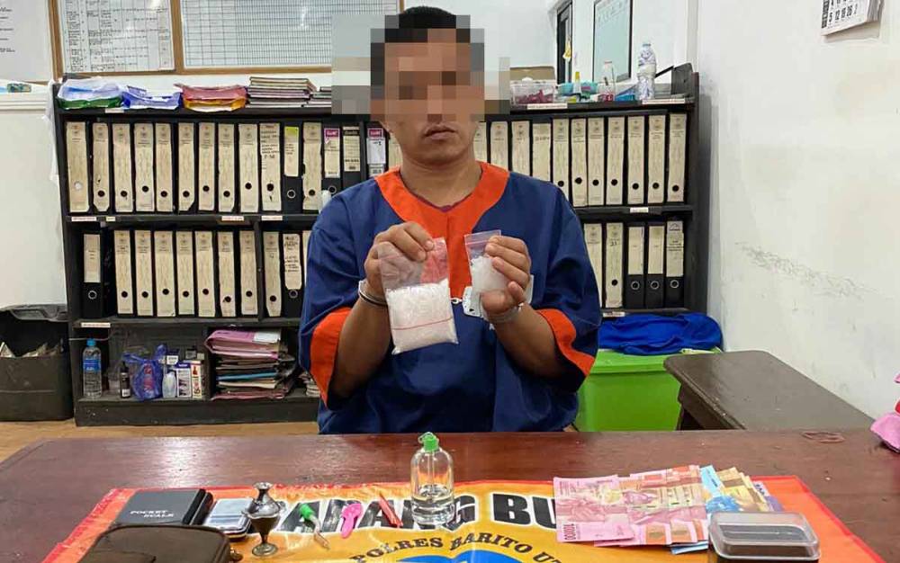 Bandar Ini Ditangkap karena Miliki 114,41 Gram Sabu