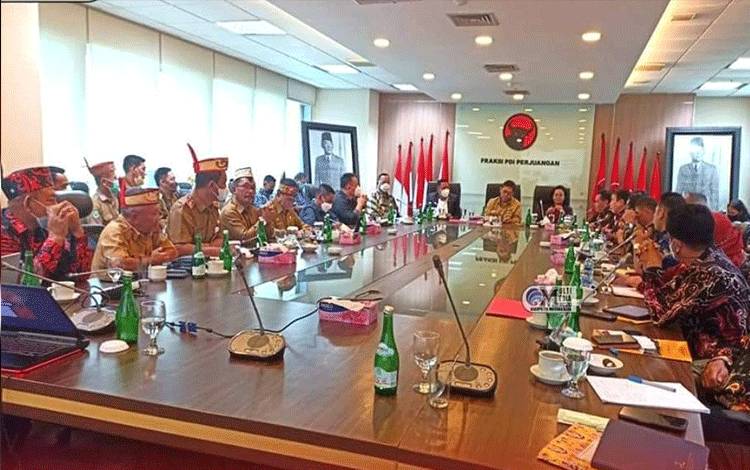 Kunjungan kerja Pemerintah Kabupaten Mura ke DPR RI.