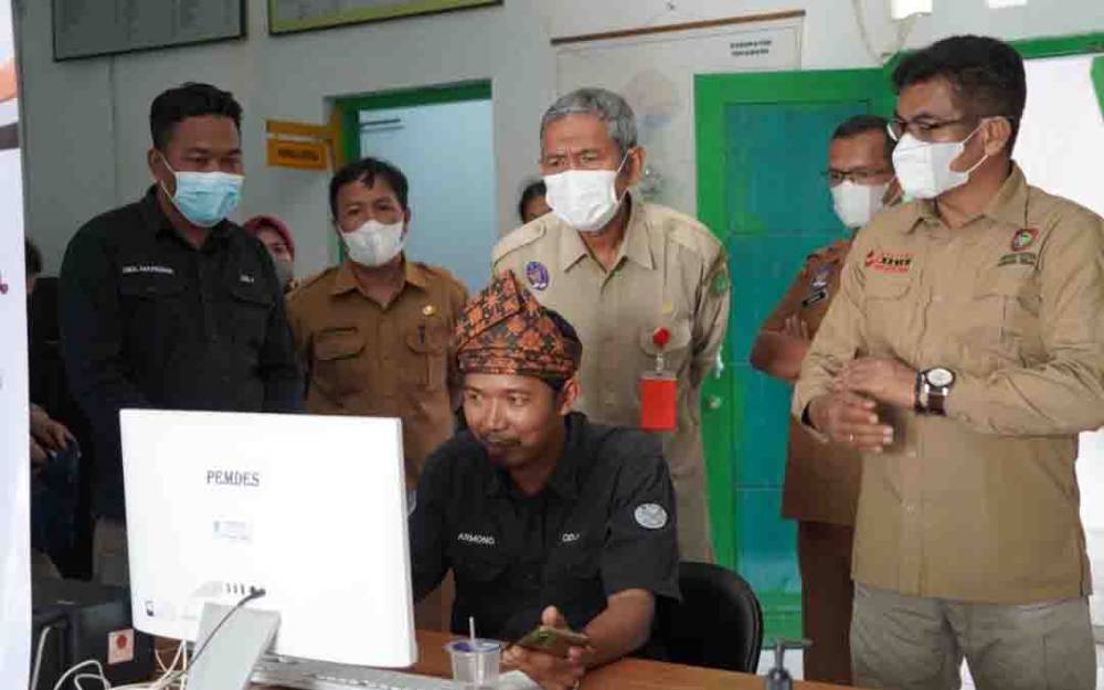 Diskominfosantik Kalteng Apresiasi Desa Digital Kabupaten Sukamara