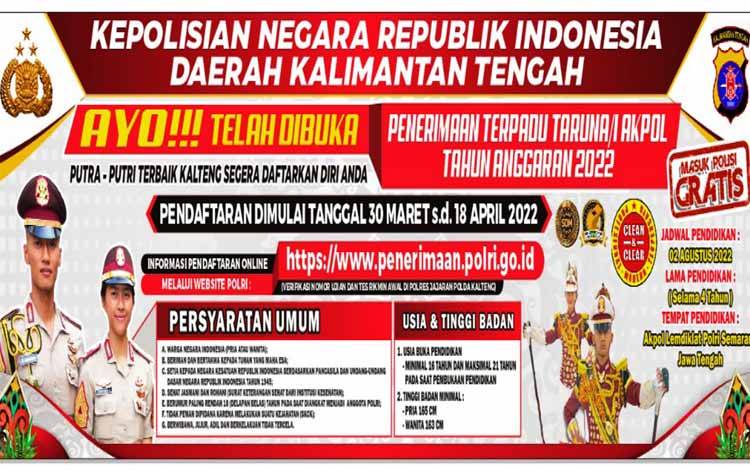 Pendaftaran Akpol 2022 Resmi Dibuka