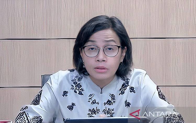 Menteri Keuangan, Sri Mulyani Indrawati. (ANTARA/Youtube Kemenkeu) (ANTARA/Youtube Kemenkeu)