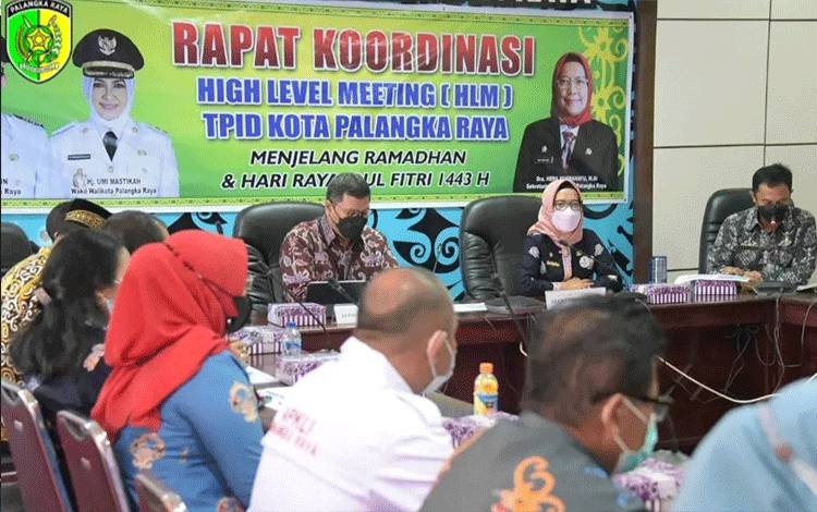 Stabilitas Harga Bahan Pokok Selama Ramadan Jadi Perhatian TPID Palangka Raya