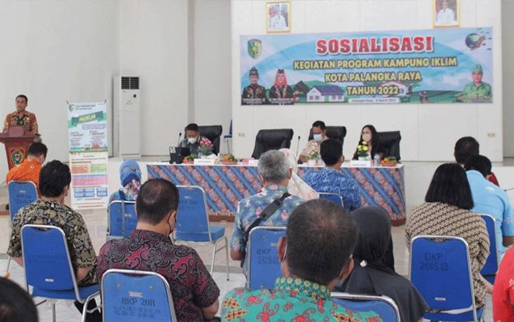 Pemko Palangka Raya Gencar Sosialisasi Program Kampung Iklim