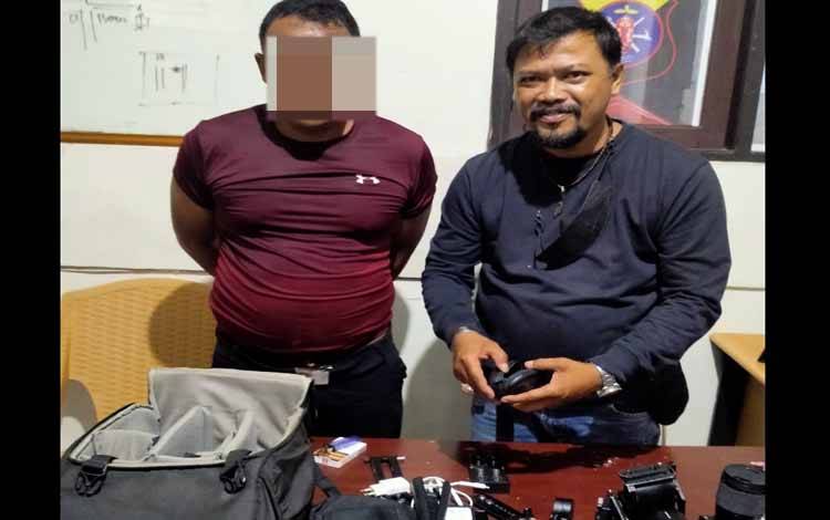 Polsek Ketapang Ringkus Pelaku Pencurian Perangkat Fotografi Bernilai Rp 60 Juta