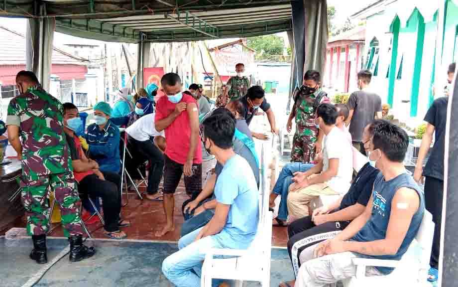 Warga Binaan Lapas Teweh Dapatkan Vaksin Booster