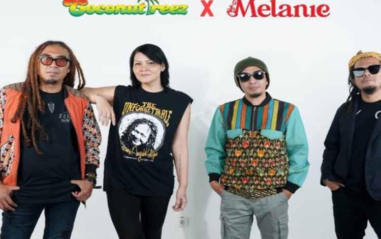 Coconut Treez Gandeng Melanie Subono Rilis Lagu Berbentuk NFT