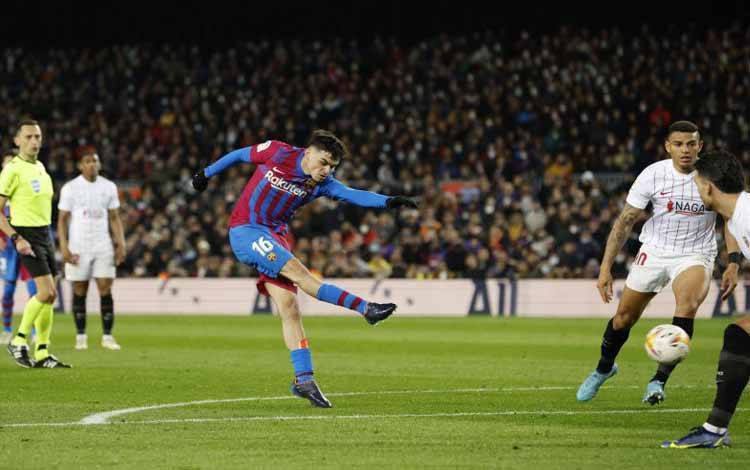 Pedri Bawa Barca Lompati Sevilla ke Posisi Kedua