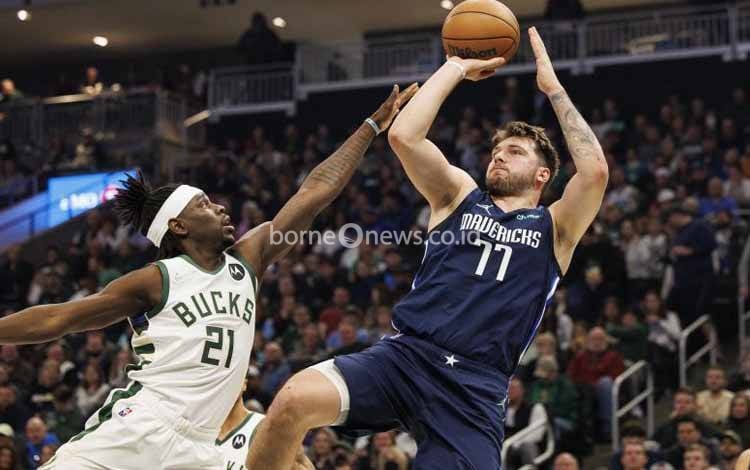 Luka Doncic Pimpin Mavericks Sumpal Bucks 118-112