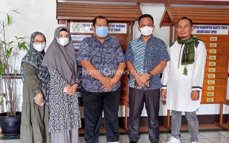 Ketua DPRD Barito Timur Terima Kunjungan Komisi III DPRD HST