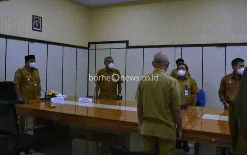 Pemkab Kobar Ikuti Penyampaian LHE SAKIP dan RB Award 2021, ini Predikat yang Diraih
