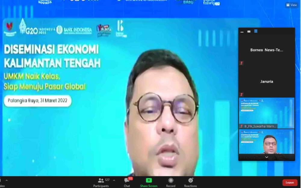 BI Kalteng Merespon Potensi Ekspor Bumi Tambun Bungai