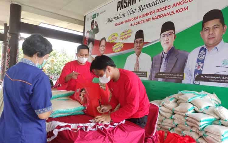 Pasar Murah Berkah Agustiar Sabran Kembali Digelar di Kota Palangka Raya