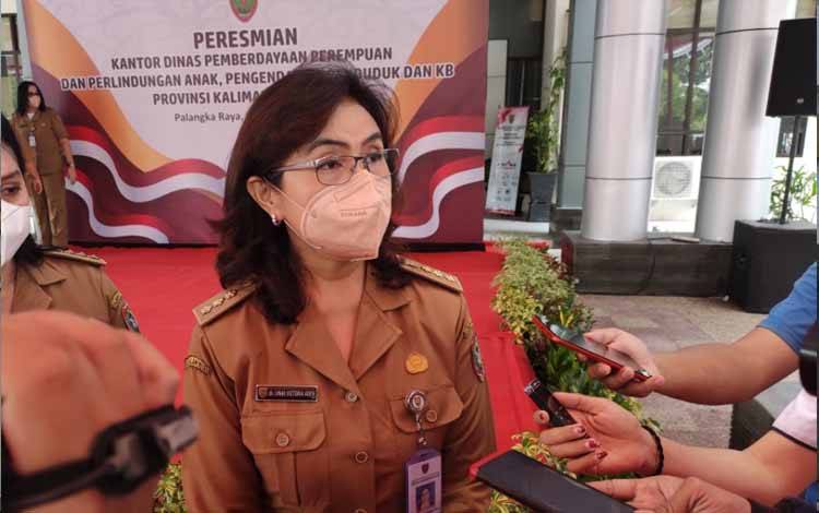 Plt Kepala Dinas Pemberdayaan Perempuan, Perlindungan Anak, Pengendalian Penduduk dan Keluarga Berencana (DP3APPKB) Kalimantan Tengah, Linae Victoria Aden