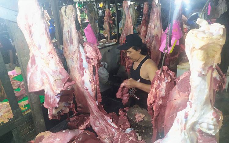 Ramadan, Harga Daging Beku di Sampit Belum Mengalami Kenaikan