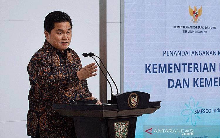 Erick Thohir: Generasi Muda Tulang Punggung Pembangunan Ekosistem RI