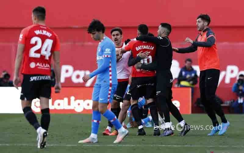 Atletico Madrid Telan Kekalahan 0 - 1 di Kandang Mallorca