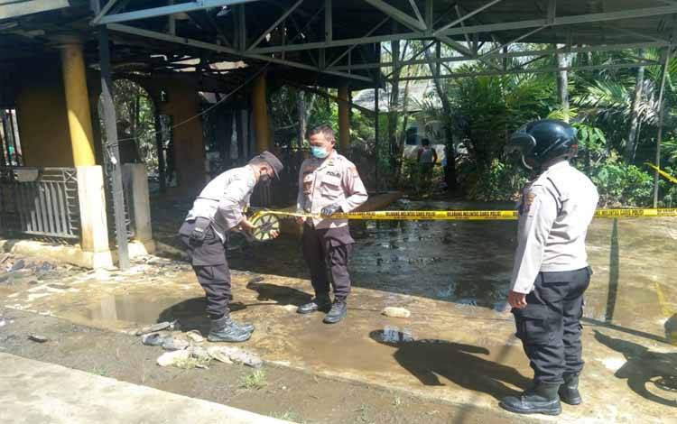 Begini Kronologis Kebakaran Rumah Warga Desa Panarung Kapuas