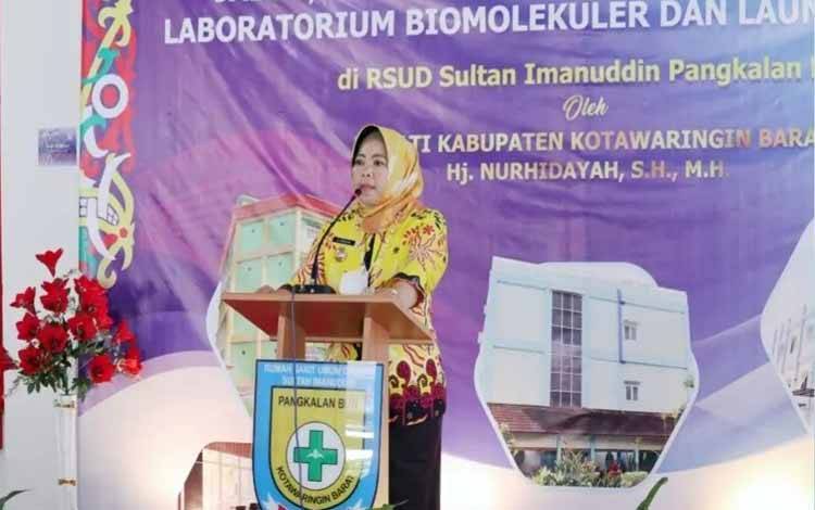 Pemkab Kobar Terus Penuhi Sapras Rumah Sakit