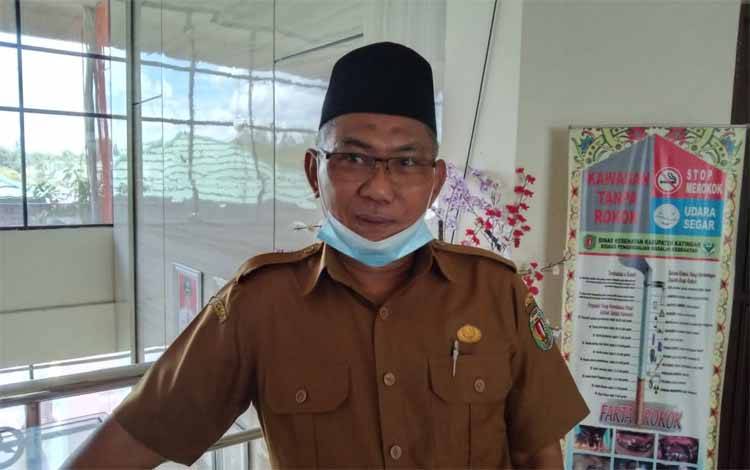 Ketua tim penjaringan Direktur PDAM Katingan yang juga Asisten II Setda Katingan, Ahmad Rubama