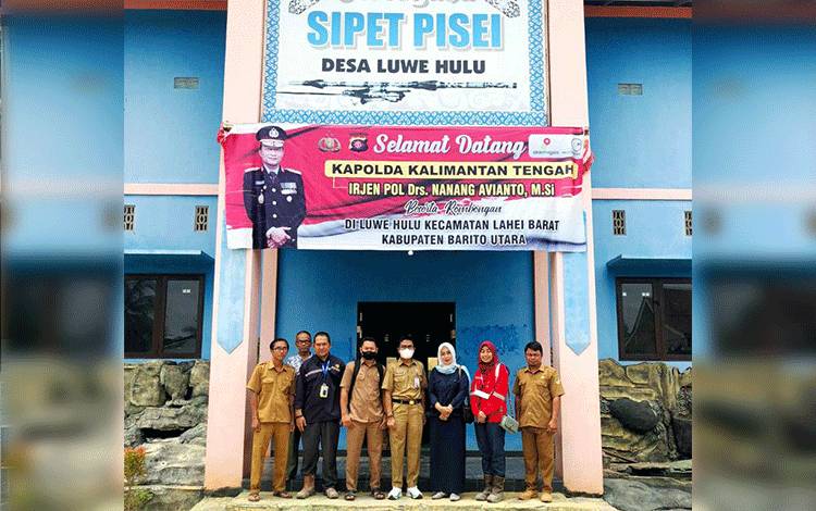 Pemdes Luwe Hulu Terima Bantuan CSR untuk Bangun Kantor Desa