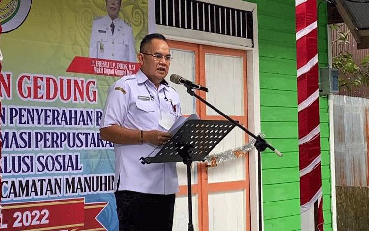 Desa Bereng Jun di Kabupaten Gunung Mas Dapat Bantuan dari Perpusnas