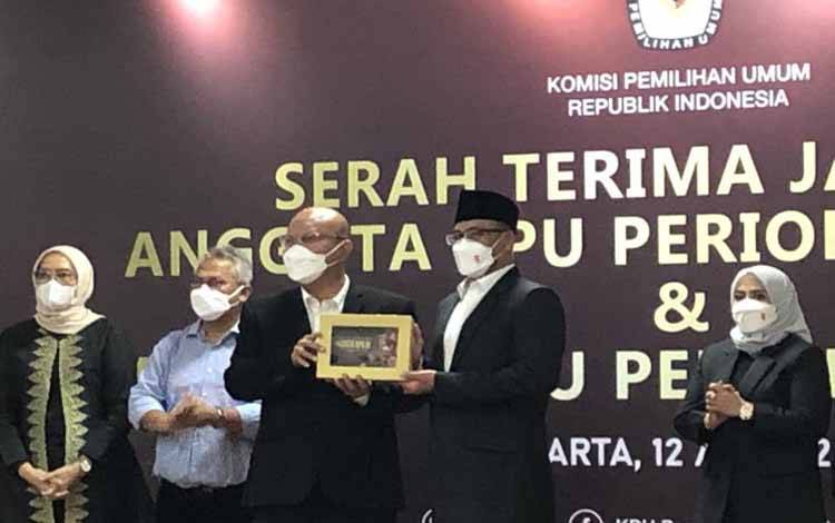 Hasyim Asy'ari Resmi jadi Ketua KPU Periode 2022-2027