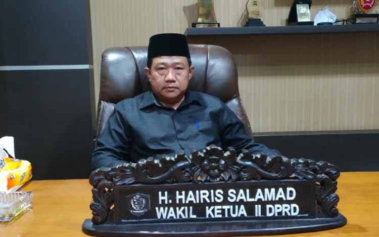 Wakil Ketua DPRD Kotim, Hairis Salamad