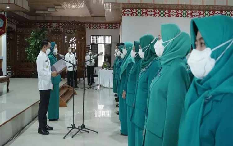 Pengurus PKK Palangka Raya Periode 2018-2023 Dilantik