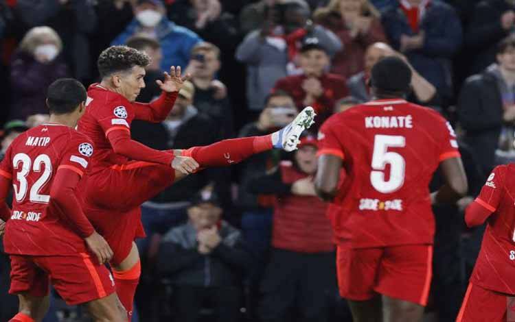 Liverpool ke Semifinal Usai Unggul Agregat 6-4 atas Benfica