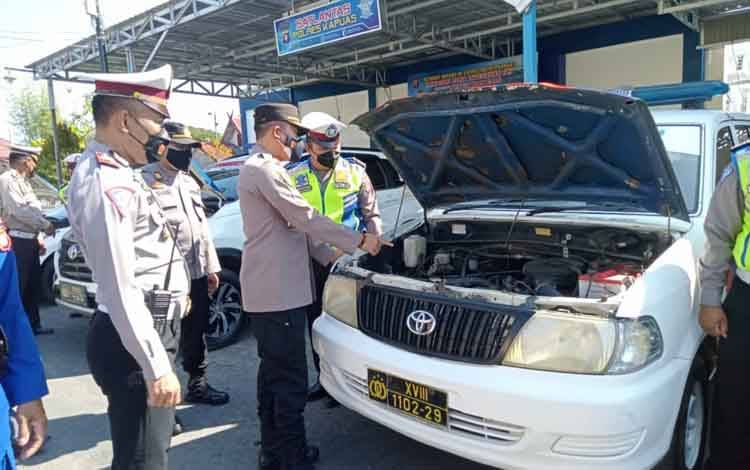 Satlantas Polres Kapuas Gelar Apel Kesiapsiagaan Menjelang Hari Libur