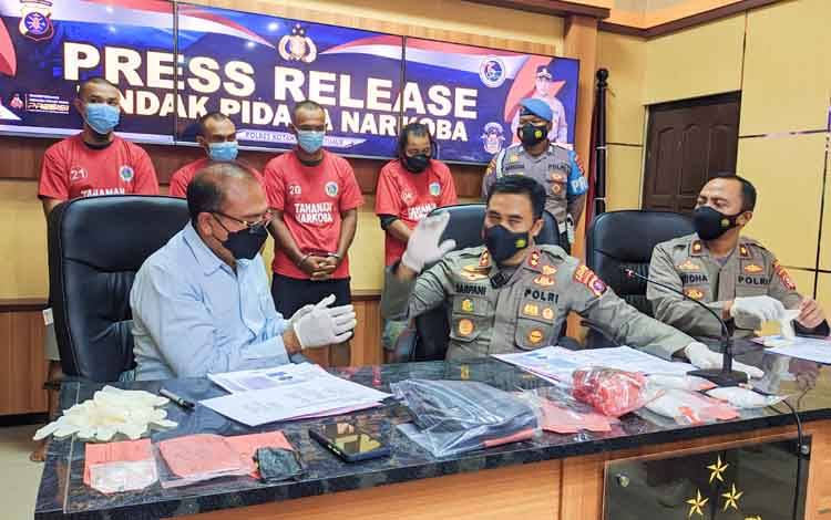 Polres Kotim Ringkus 39 Tersangka Narkoba dalam Kurun Segini