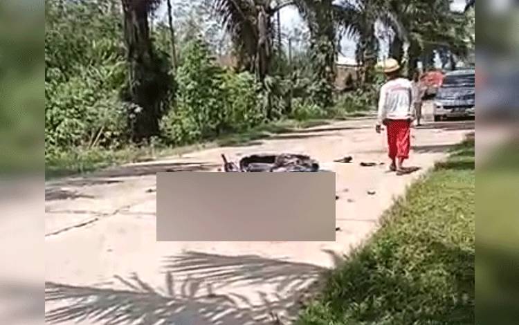 Korban Tewas Kecelakaan di HM Arsyad Sampit Ternyata Ayah dan Anak