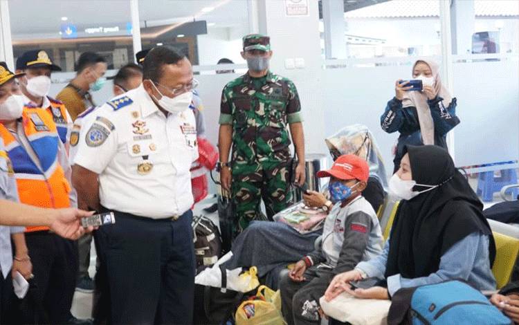 Dirjen Perhubungan Darat Inspeksi Terminal Bulupitu Purwokerto