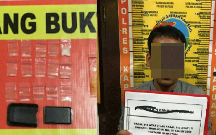 Kedapatan Simpan 4,31 Gram Sabu, Laki-Laki Ini Ditangkap Polisi