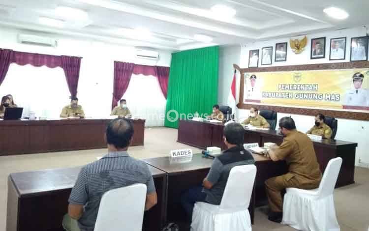 Pemkab Gunung Mas Sepakat Tukar Guling Tanah SDN Lampahung Lama