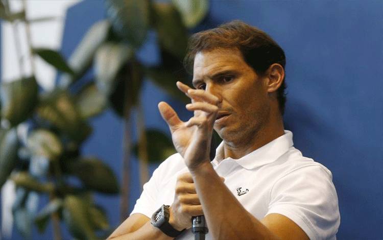 Nadal Kembali Berlatih Setelah Absen karena Cedera Tulang Rusuk