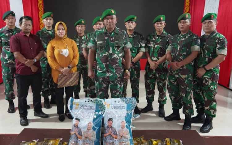 Kodim Palangka Raya Siap Bantu Salurkan Zakat Keluarga Besar H Abdul Rasyid dan Hj Nuriyah