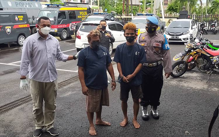 Komplotan Pelaku Curanmor di Baamang Diringkus