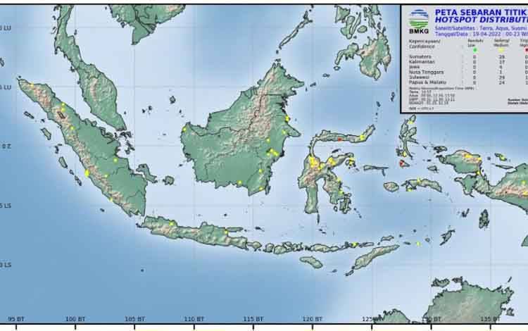 Titik Panas di Kotim Nihil