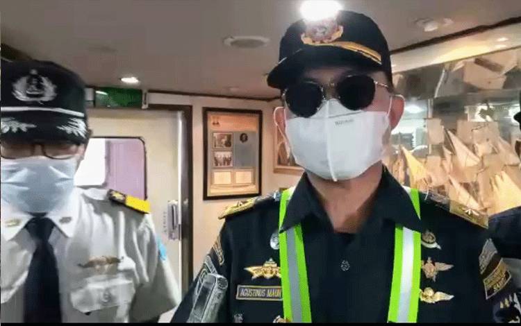 KSOP Sampit Pastikan Awak Kapal Mudik Fit dan Bebas Covid-19?