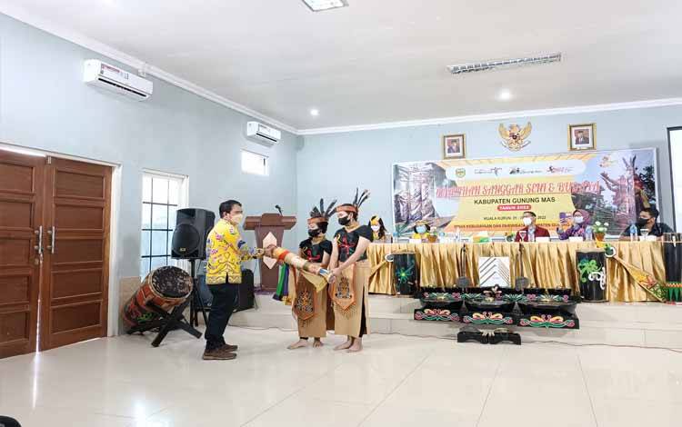 Disbudpar Gunung Mas Gelar Pelatihan Sanggar Seni dan Budaya