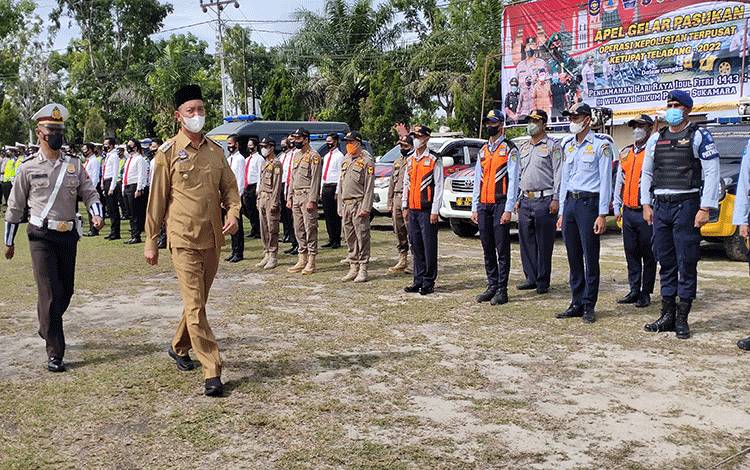 Polres Sukamara Gelar Operasi Kepolisian Terpusat Telabang untuk Pengamanan Idulfitri