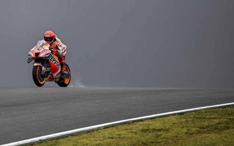 MotoGP Portugal: Marquez Pegang Kendali, Espargaro Tercepat di FP2