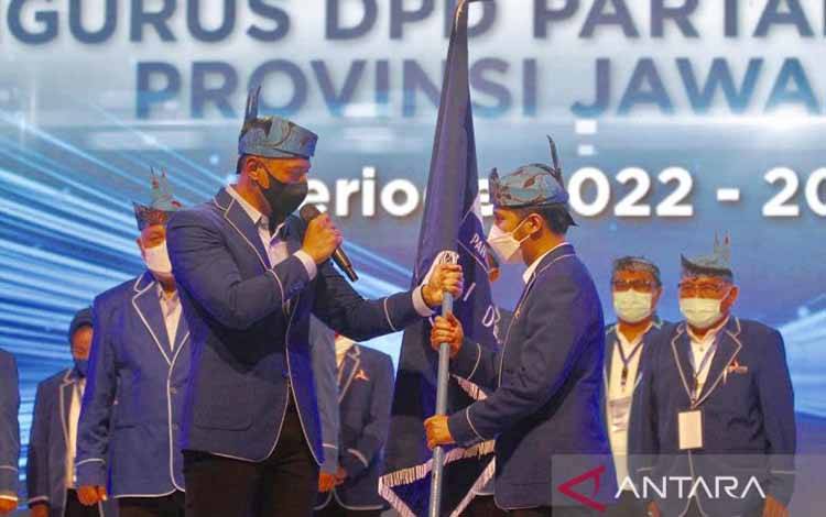 Putra Khofifah dan anak LaNyalla Gabung Demokrat