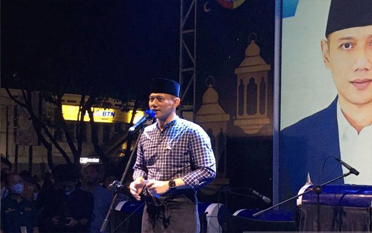 Ketua Umum DPP Partai Demokrat Agus Harimurti Yudhoyono (AHY. (ANTARA/Zumrotun Solichah)