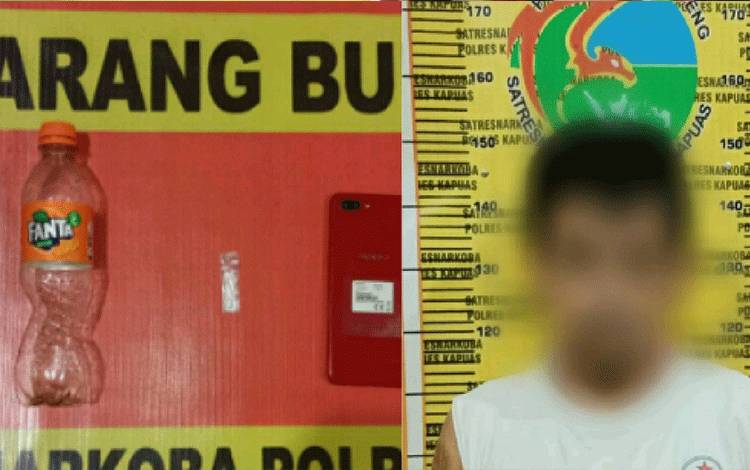 Miliki Sabu, Laki-Laki Ini Dibekuk Satresnarkoba Polres Kapuas