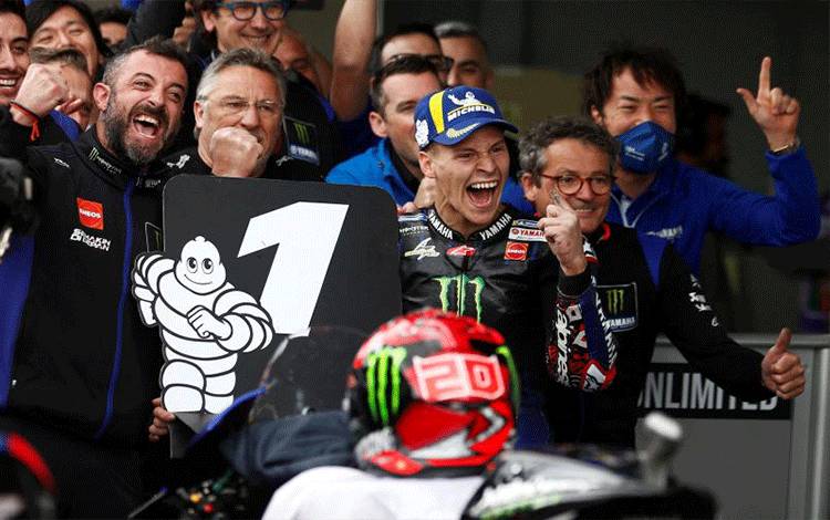 Quartararo ke Puncak Klasemen Setelah Menangi GP Portugal